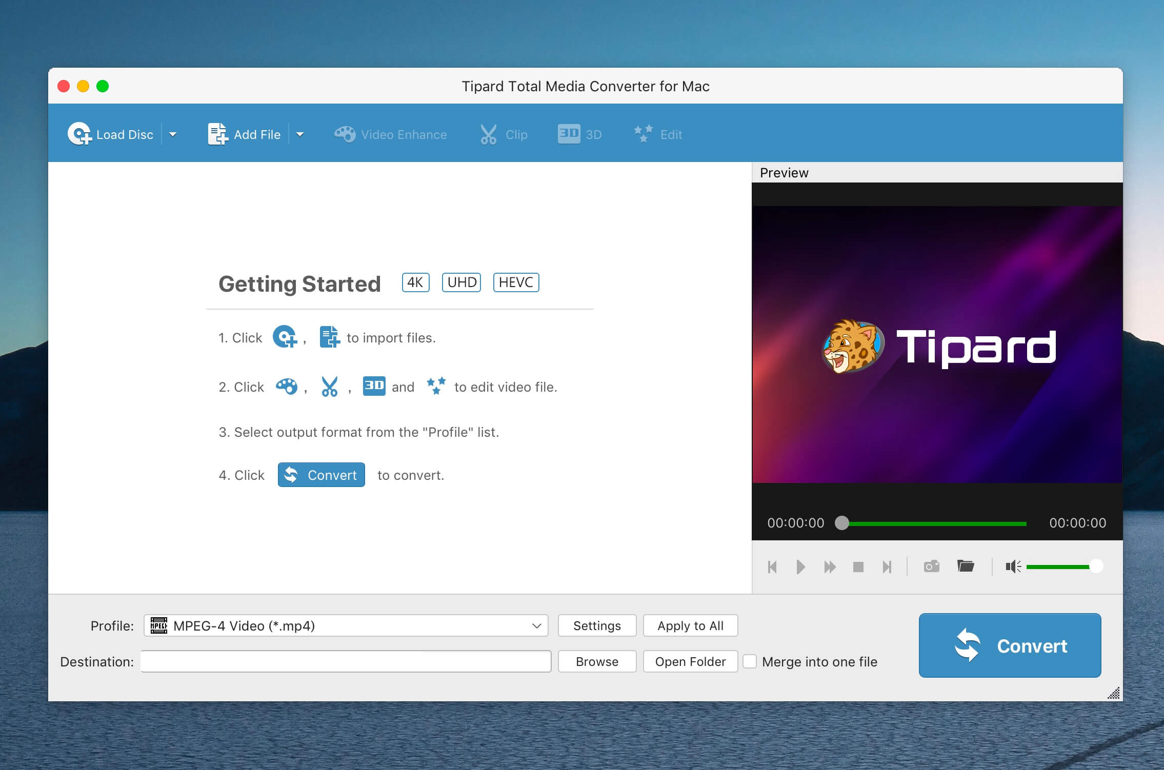Tipard Total Media Converter 9.1.20 screenshot