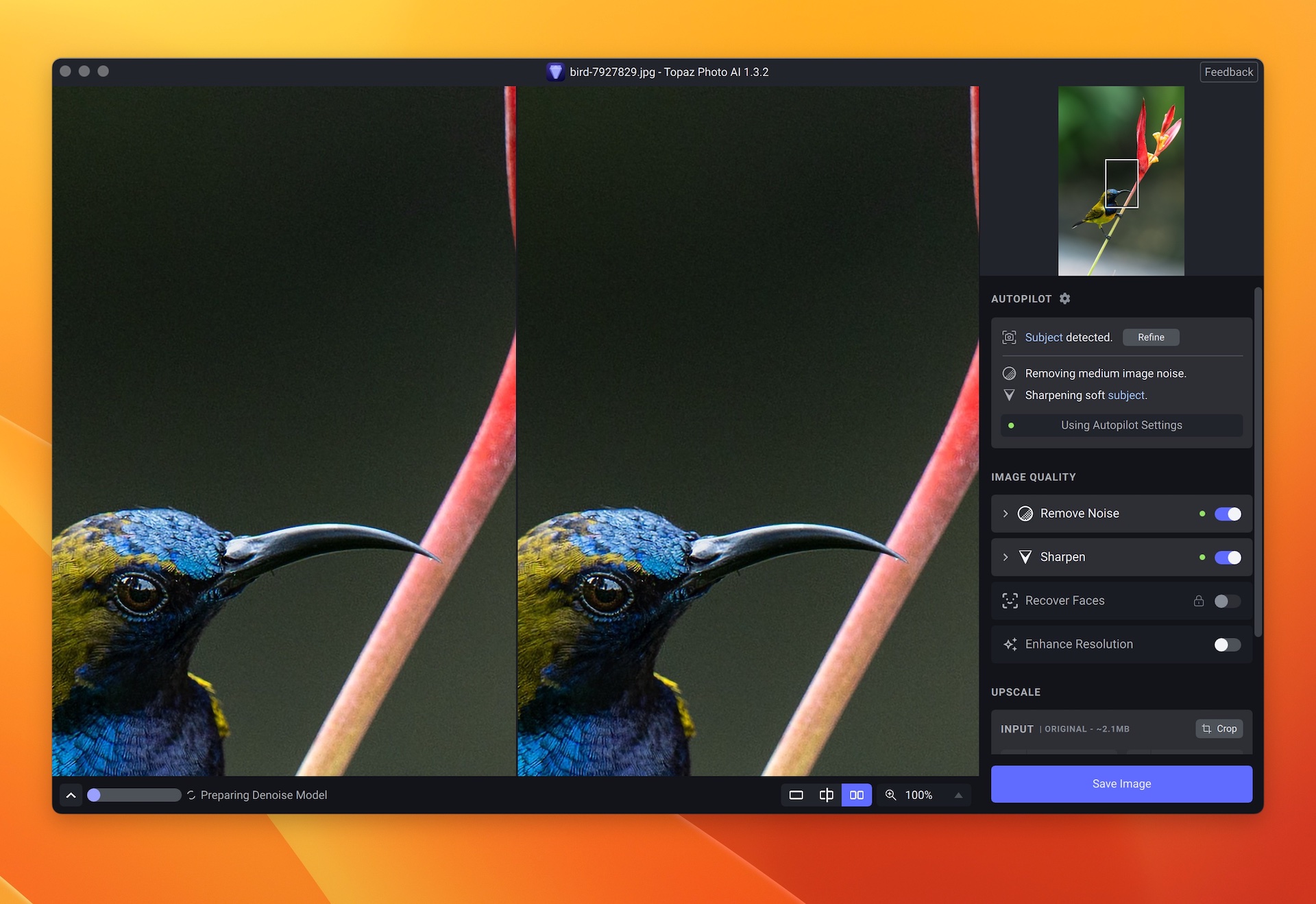 Topaz Photo 1.7.0 screenshot
