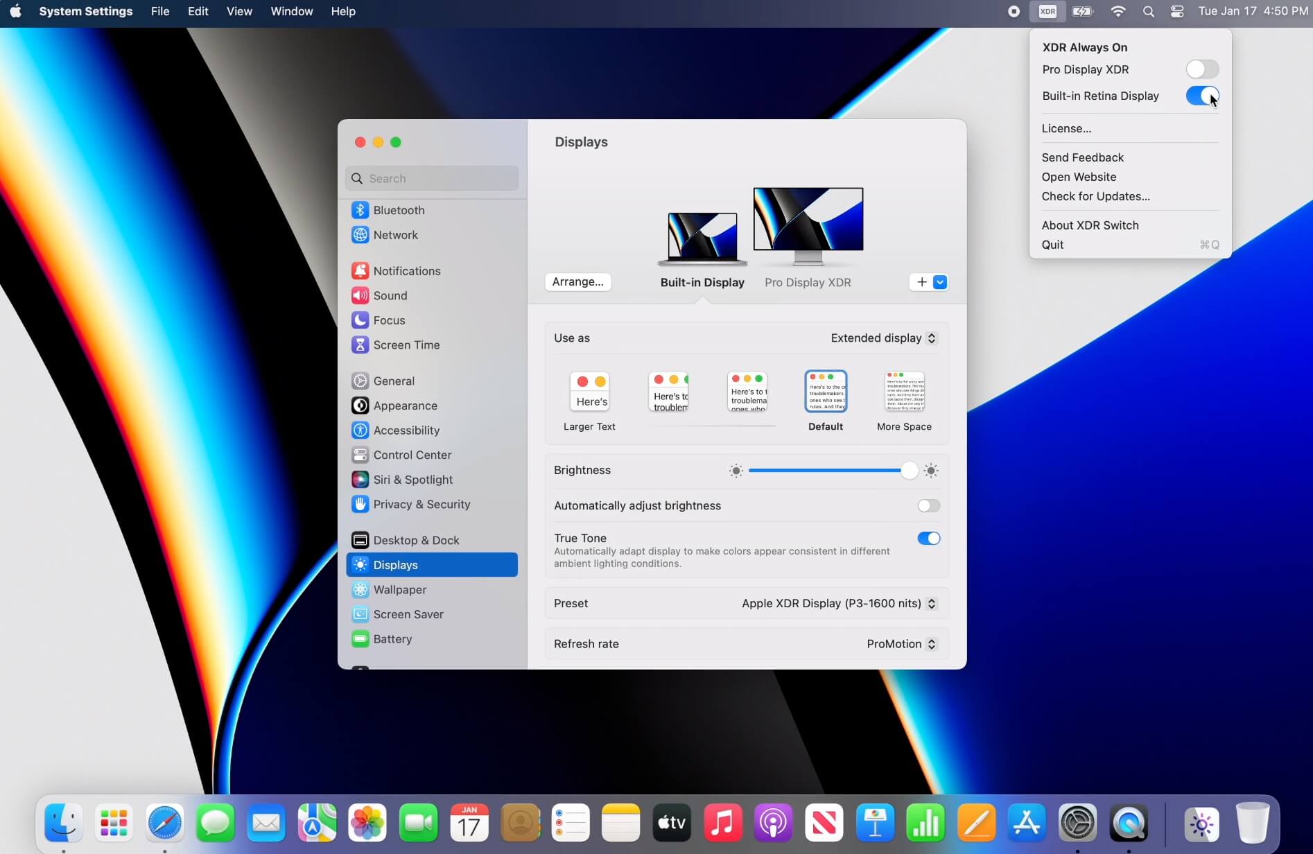 TotalXDR 1.2.1 screenshot