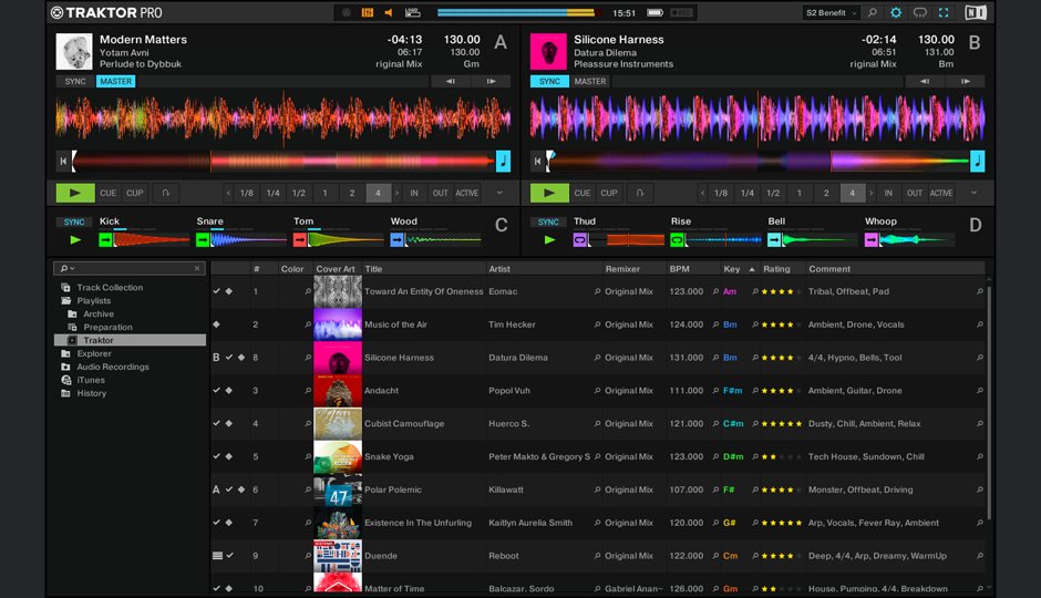 Traktor Pro 4.5.1.21 screenshot