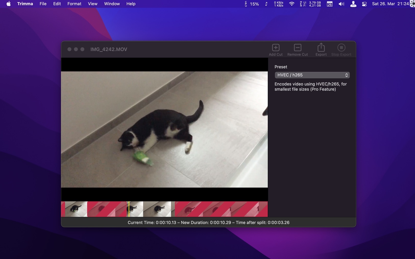 Trimma 2.2.2064 screenshot