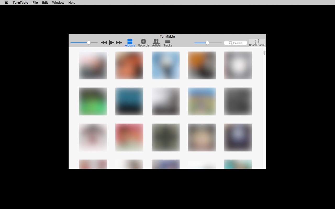 TurnTable 3.0.2 – Play your music with a new interface. screenshot