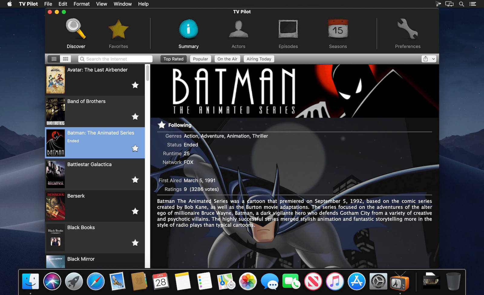 TV Pilot 2.1.0 screenshot