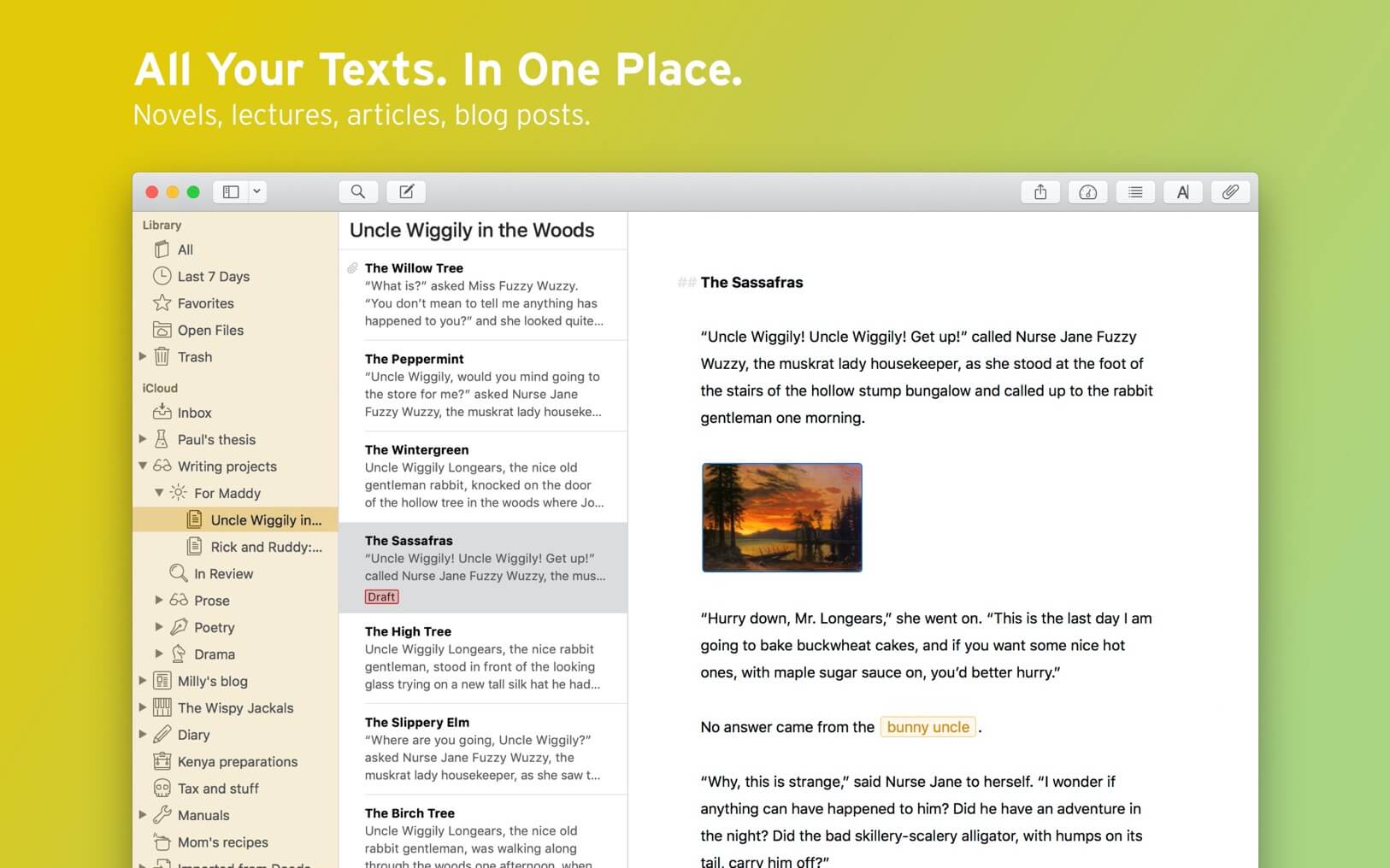 Ulysses 35.1 screenshot