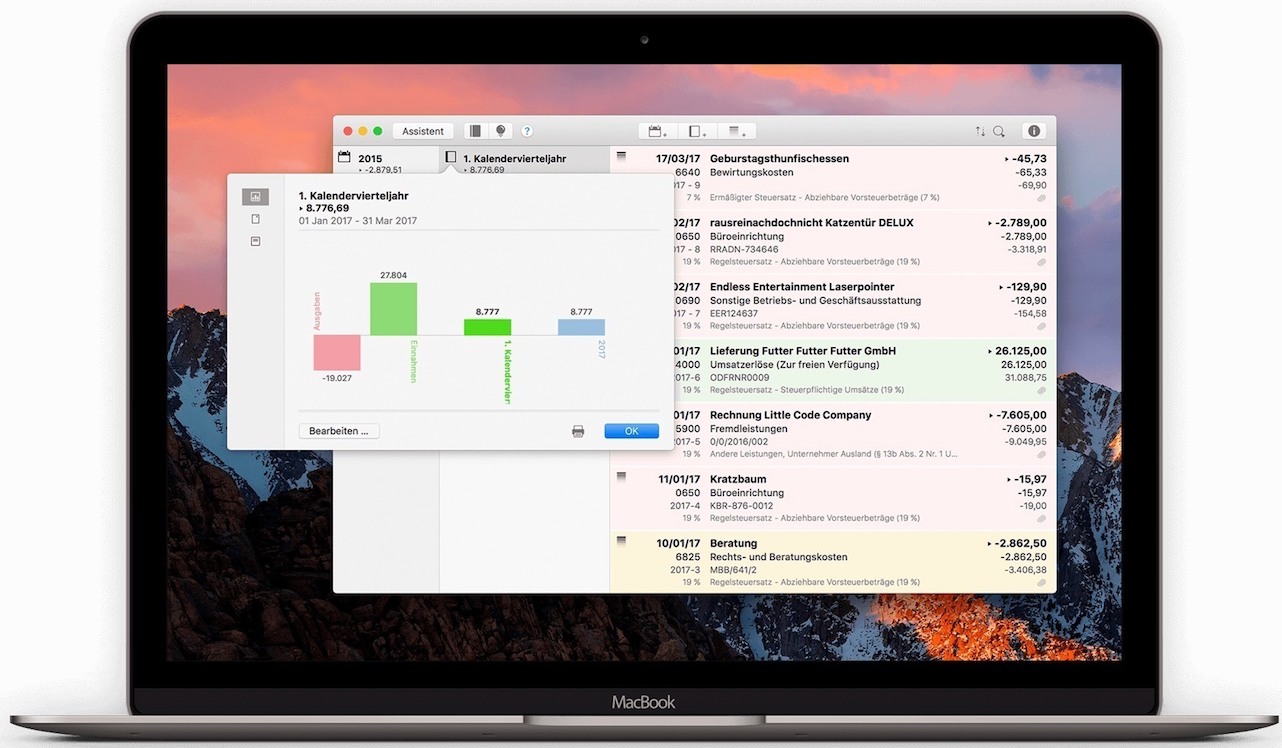 Umsatz 9.0.2 screenshot