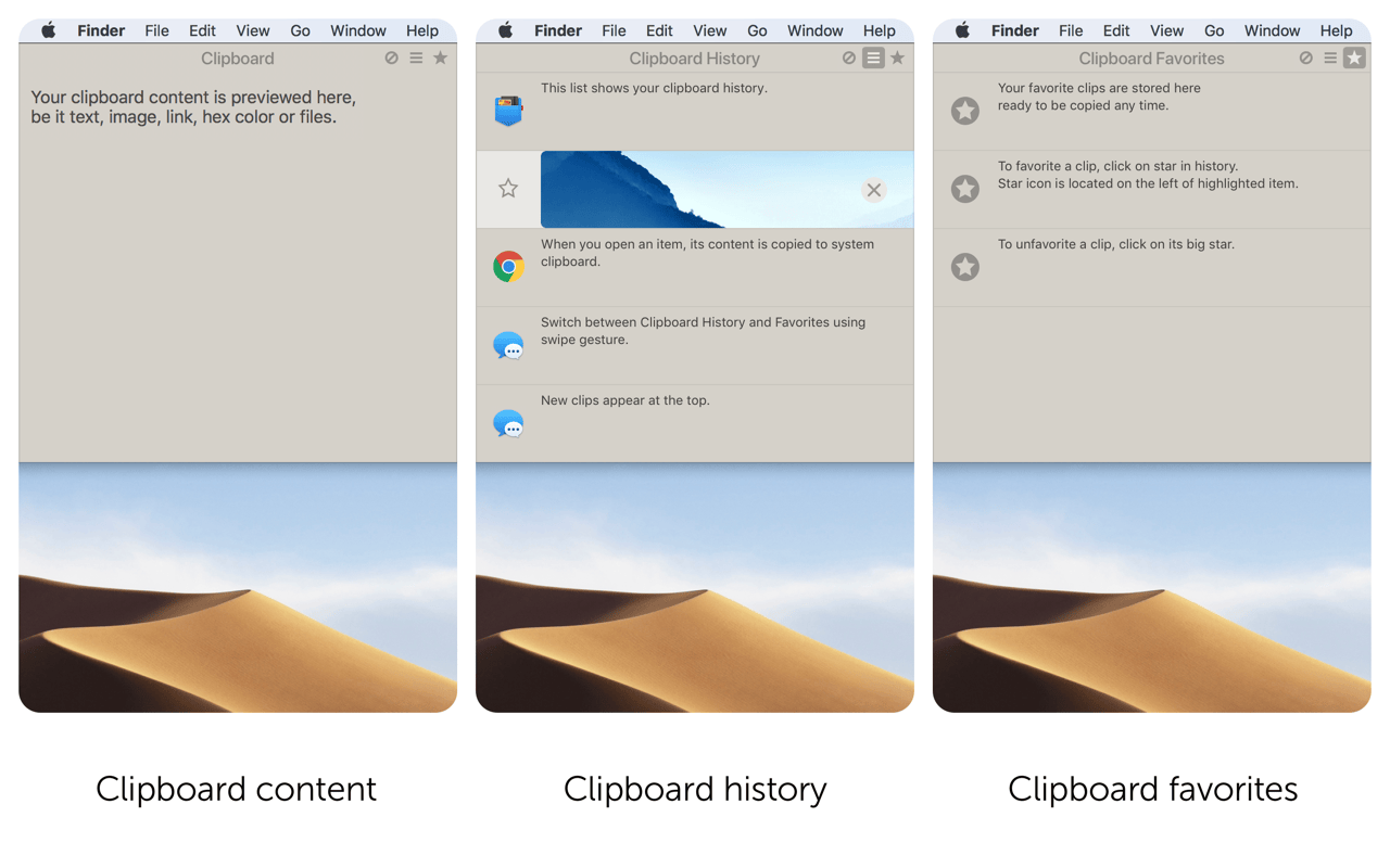 Unclutter 2.1.17d – Store notes, files, and pasteboard clips on the Desktop. screenshot