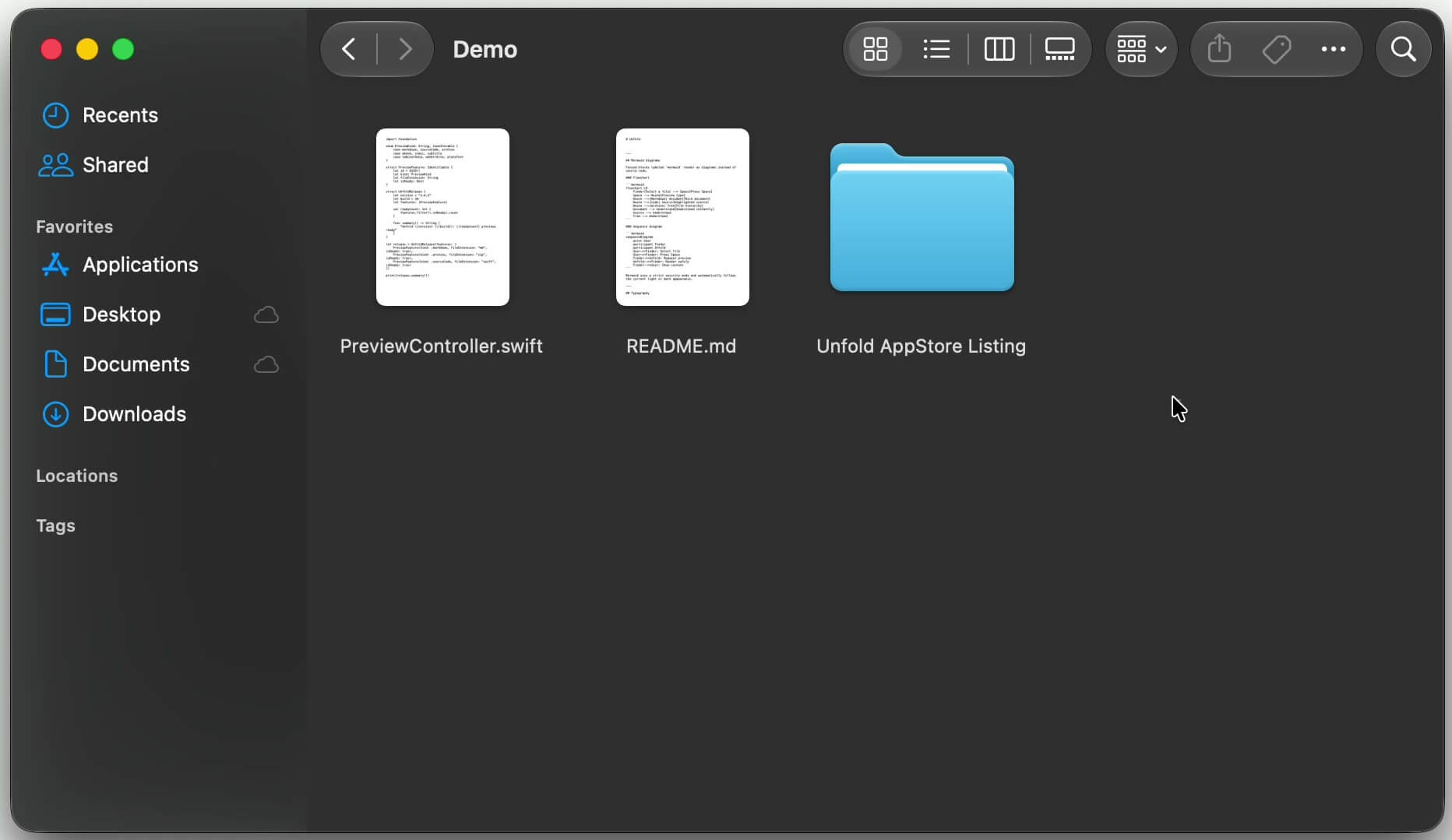 Unfold 2.8.0 screenshot
