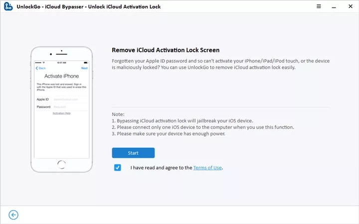 UnlockGo 6.3.2 screenshot