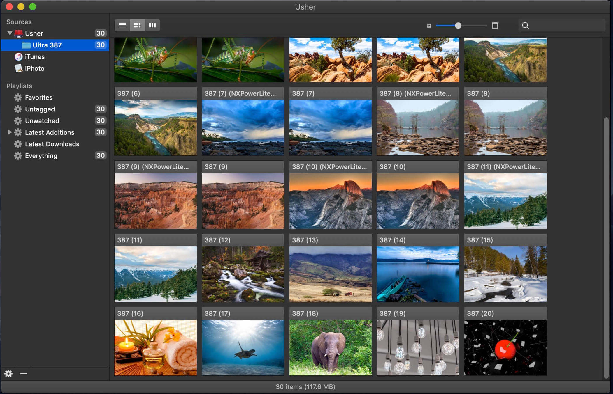 Usher 2.3.1 screenshot