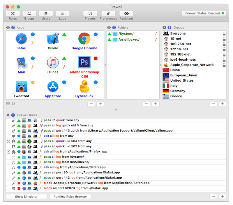 Vallum 5.0 screenshot