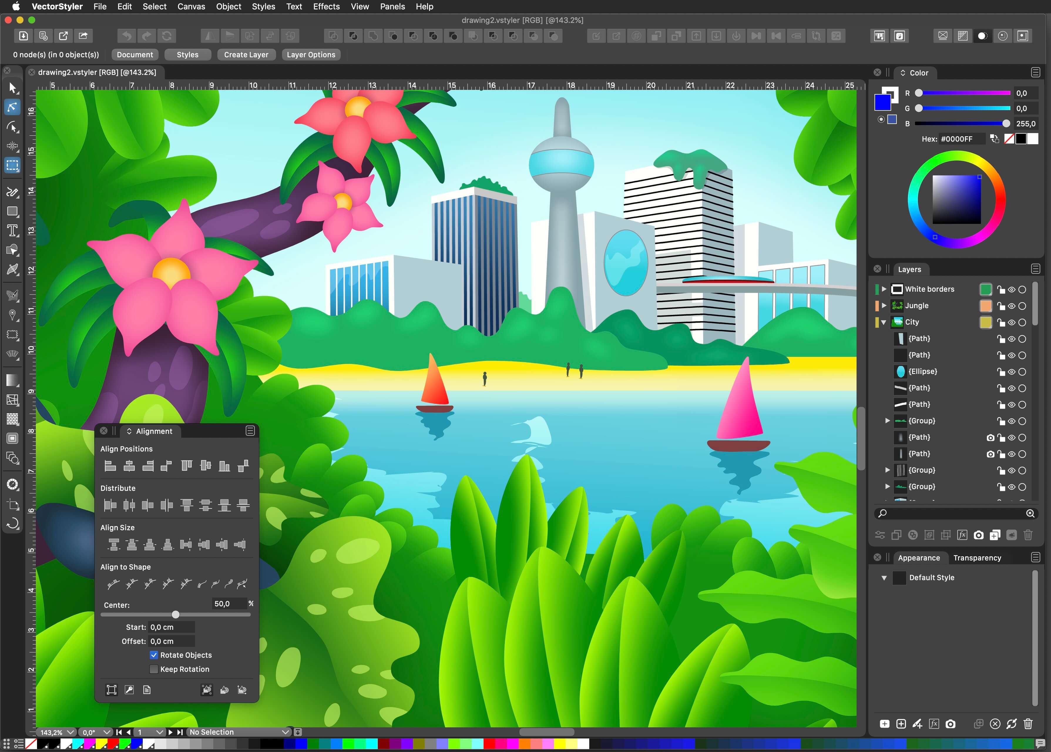 VectorStyler 1.2.030 screenshot