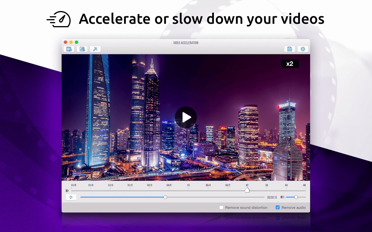 Video Acceleration 2.5.0 – A new easy tool for FAST VIDEO EDITING. screenshot