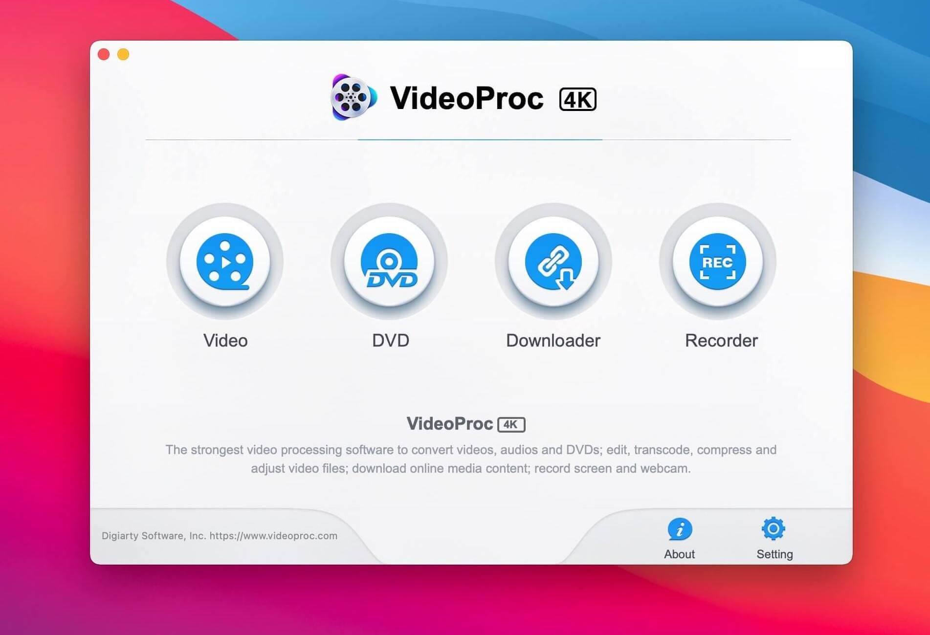 VideoProc Converter 4K 6.6 (2025030101) screenshot