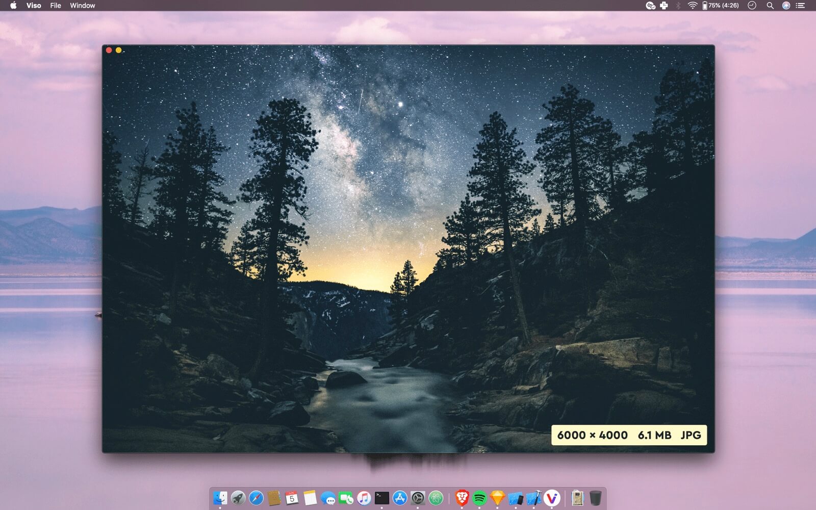 Viso 4.1.4 screenshot