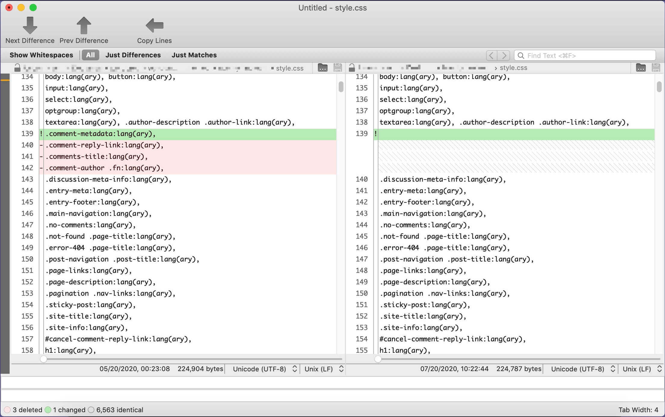 VisualDiffer 1.8.10 screenshot