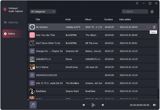 ViWizard Audio Capture 2.6.0 screenshot