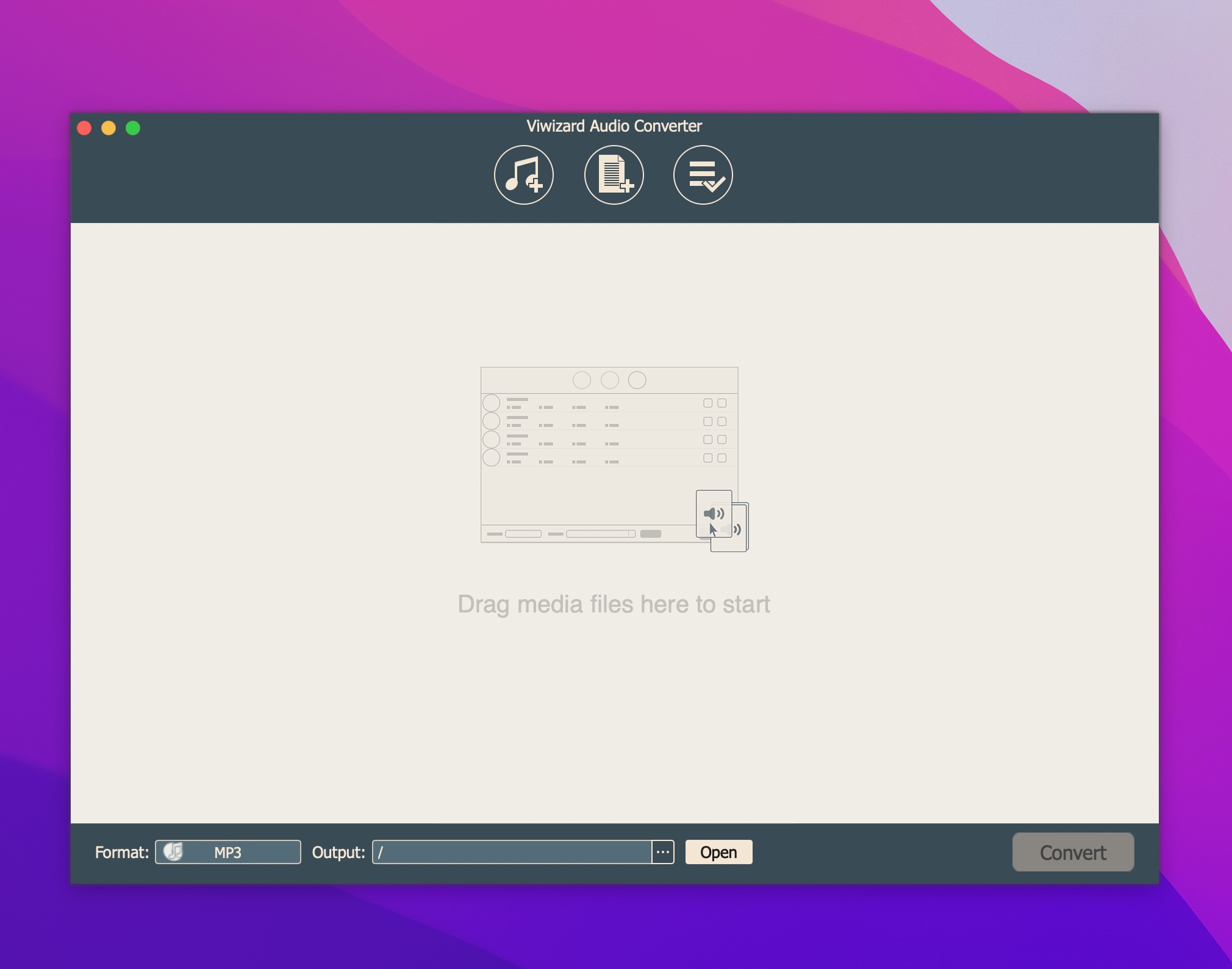 Viwizard Audio Converter 3.11.0 screenshot