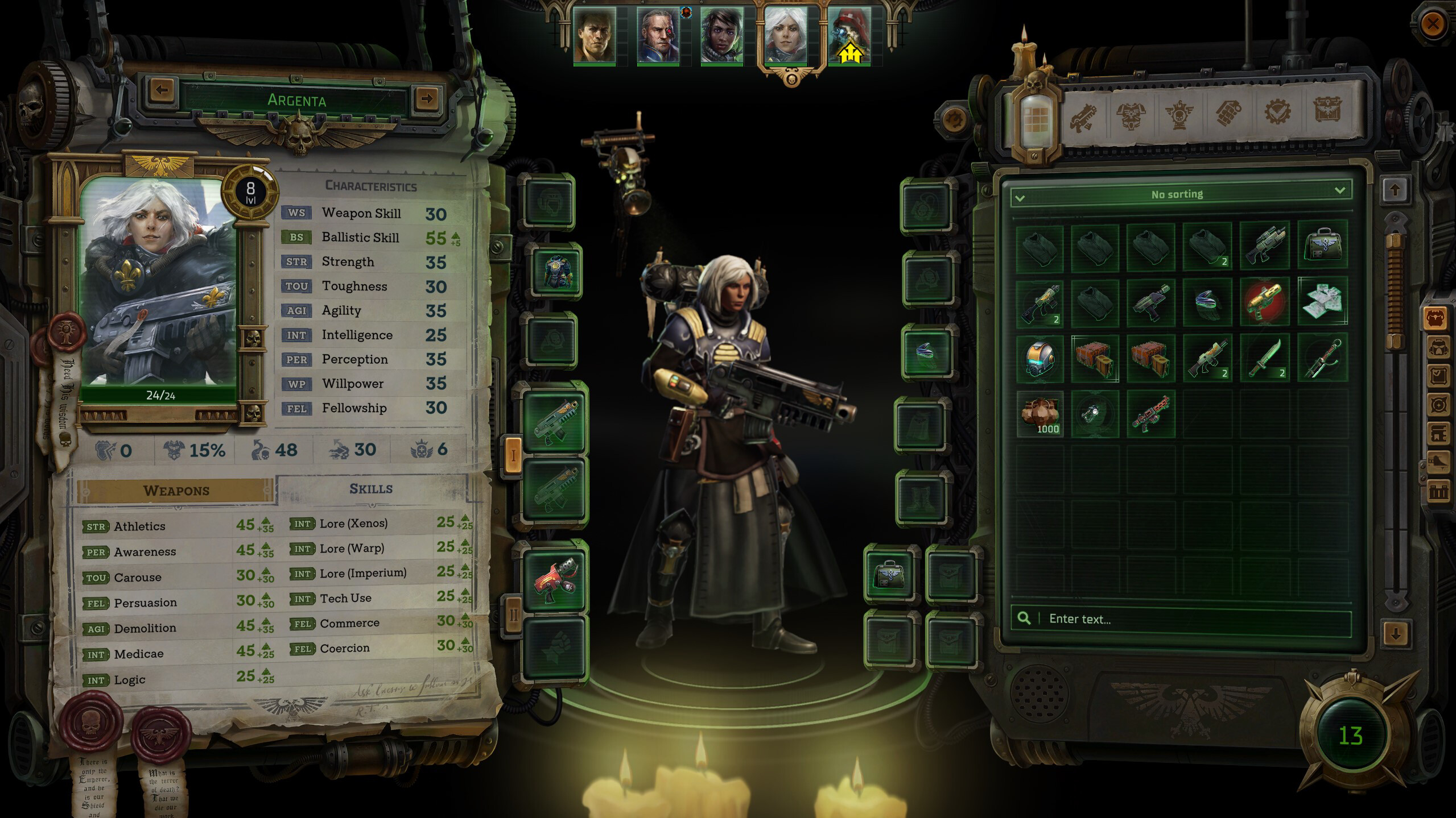 Warhammer 40,000: Rogue Trader 1.5.0.118 screenshot