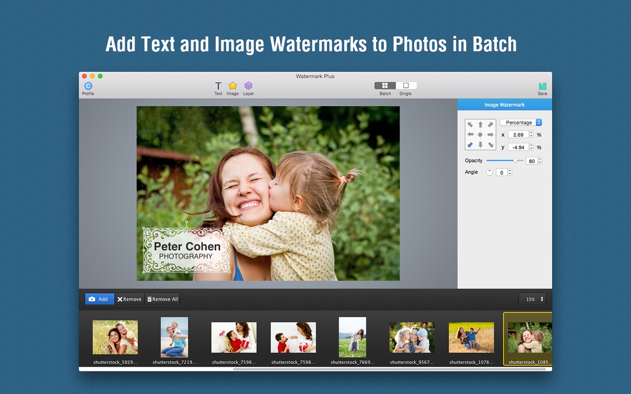 Watermark Plus 1.5.9 screenshot