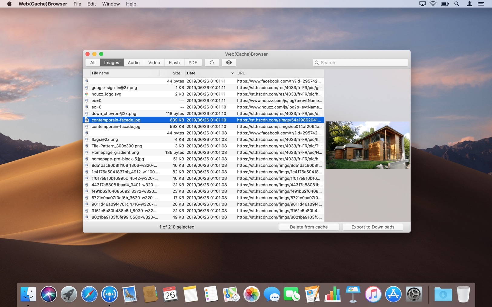 Web(Cache)Browser 1.8.1 screenshot