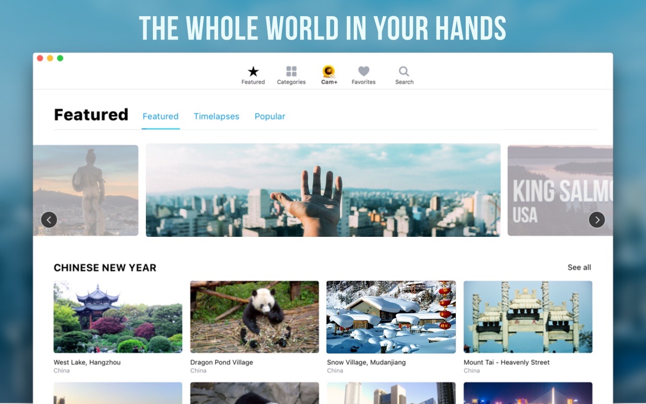Webcam World View 5.1.2 – Travel with Live Streaming. screenshot