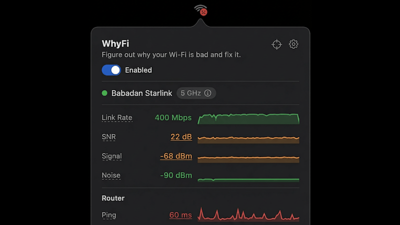 WhyFi 1.4.4 ekran görüntüsü