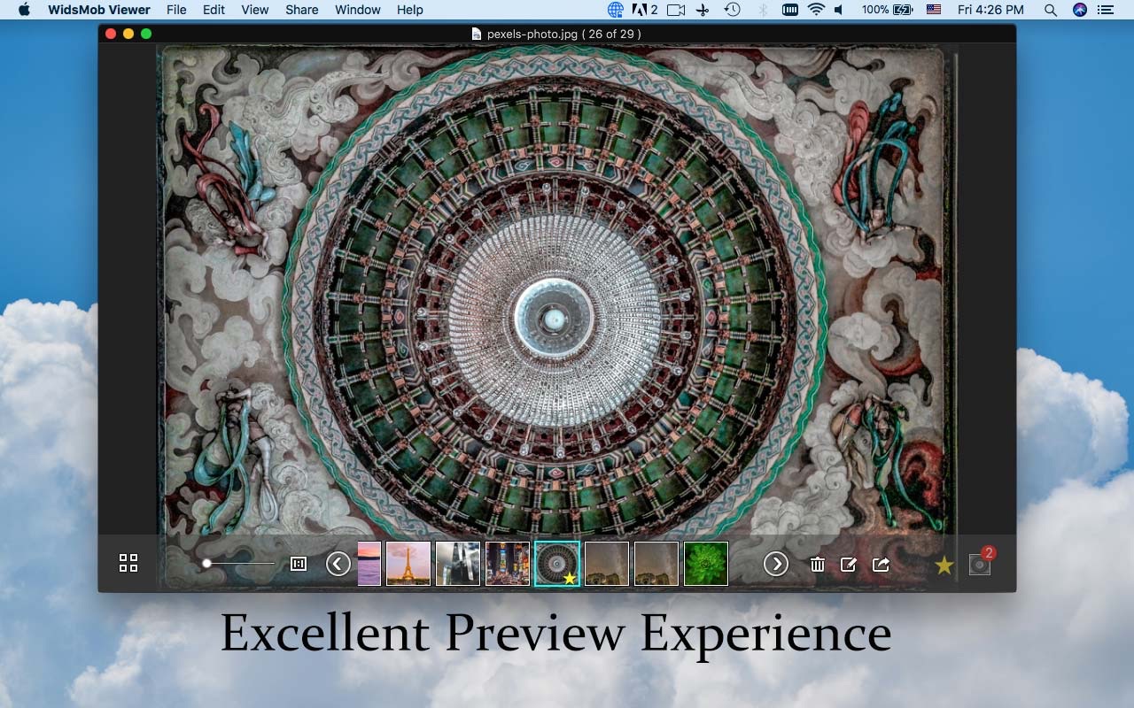 WidsMob Image Viewer 2.8 – Photo viewer & manager. ekran görüntüsü
