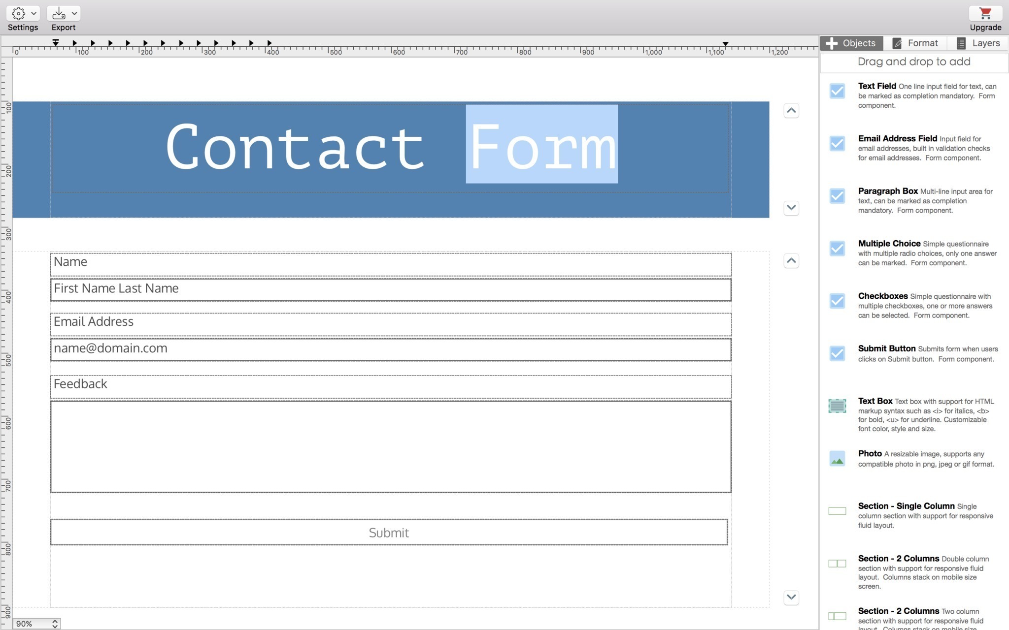 Wolf Responsive Form Maker 2.31 – Create PHP web forms. ekran görüntüsü