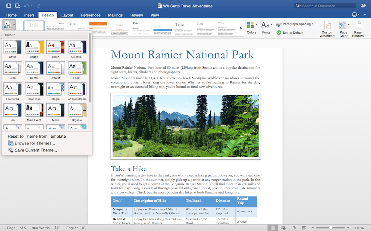 Word 2016 16.16.5 – Powerful and beautiful word processor. ekran görüntüsü