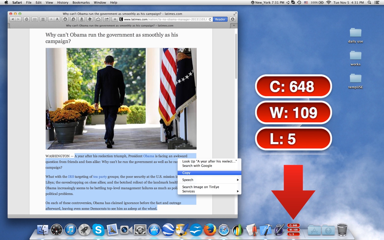 Word Count Icon 2.30 ekran görüntüsü