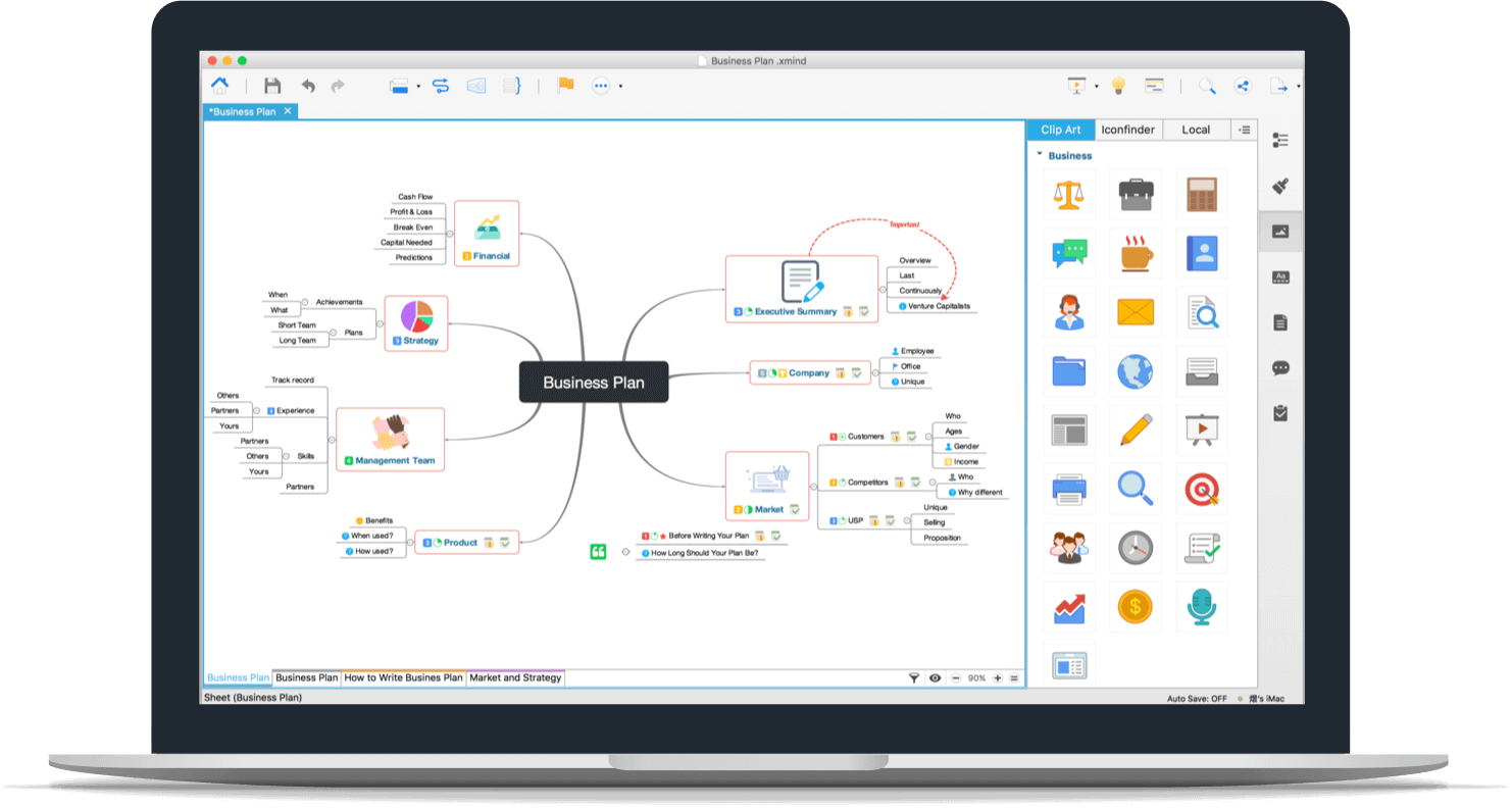 XMind 8 Pro 3.7.8 – Popular mind mapping and project management app. ekran görüntüsü
