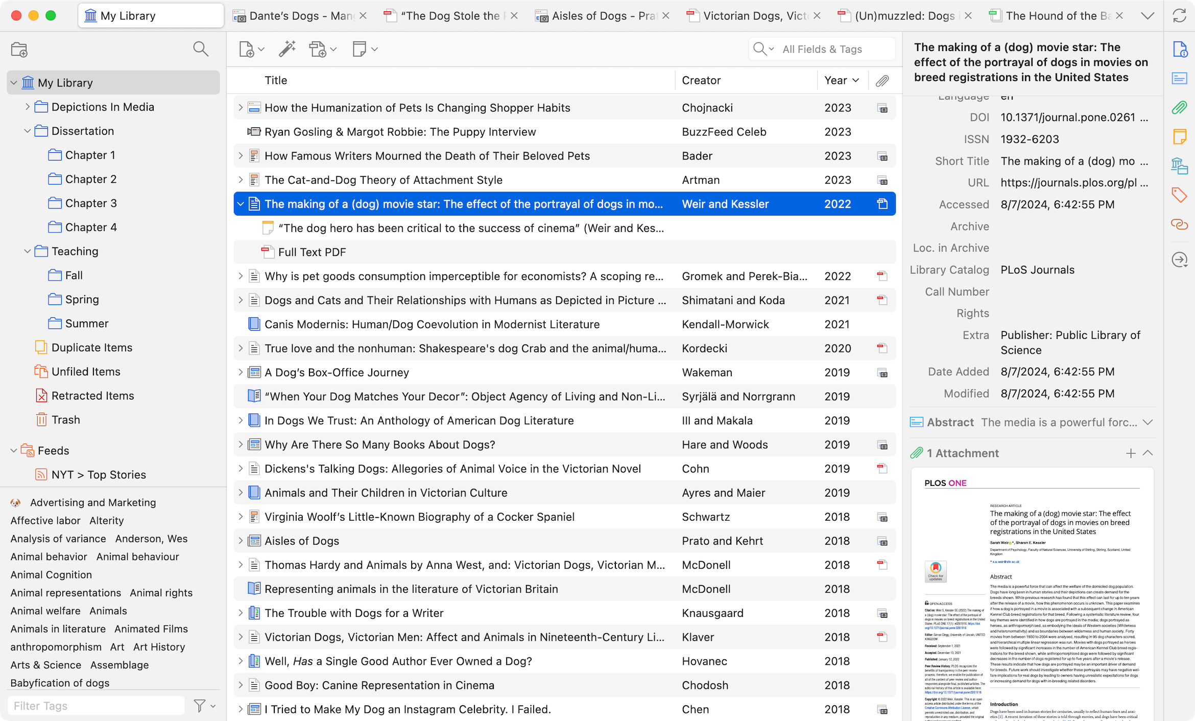 Zotero 7.0 ekran görüntüsü